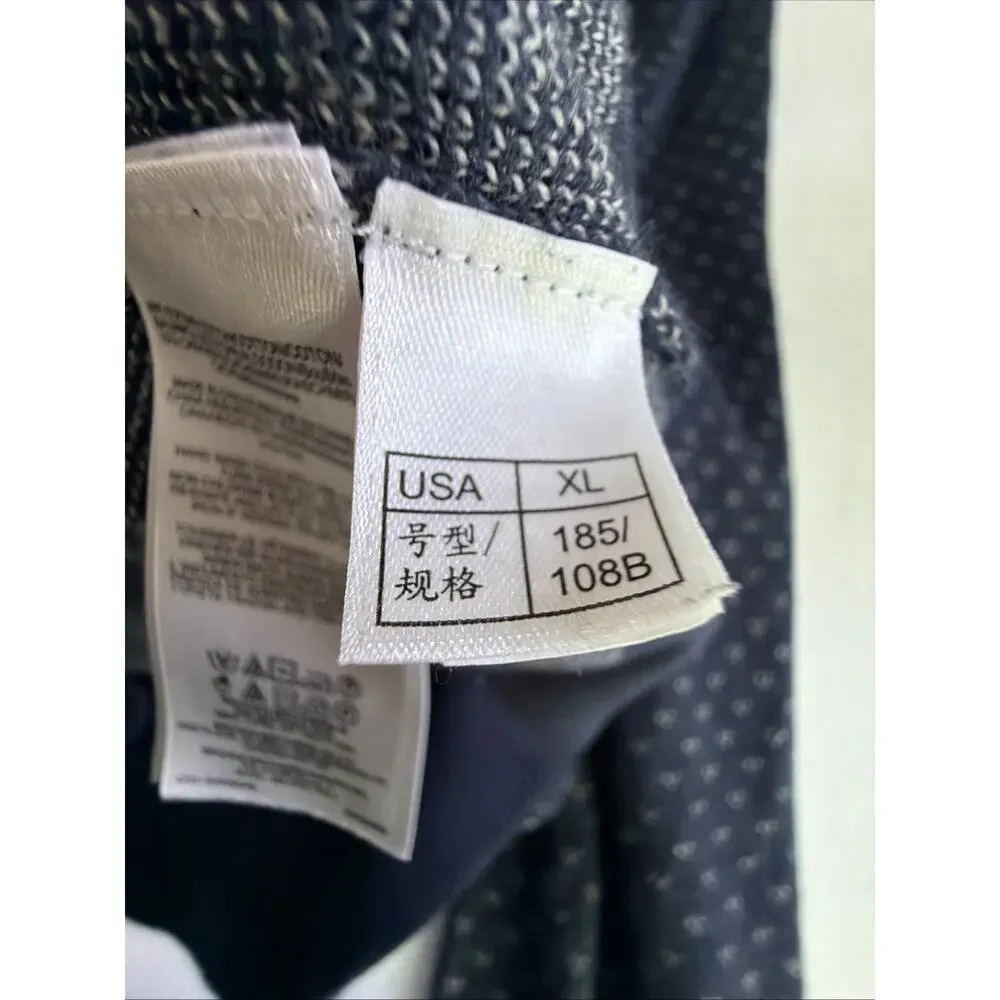 Brooks Brothers mens XL Cotton Cashmere Crewneck Sweater navy quiet luxury